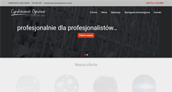 Desktop Screenshot of cynkowanieogniowe.com.pl